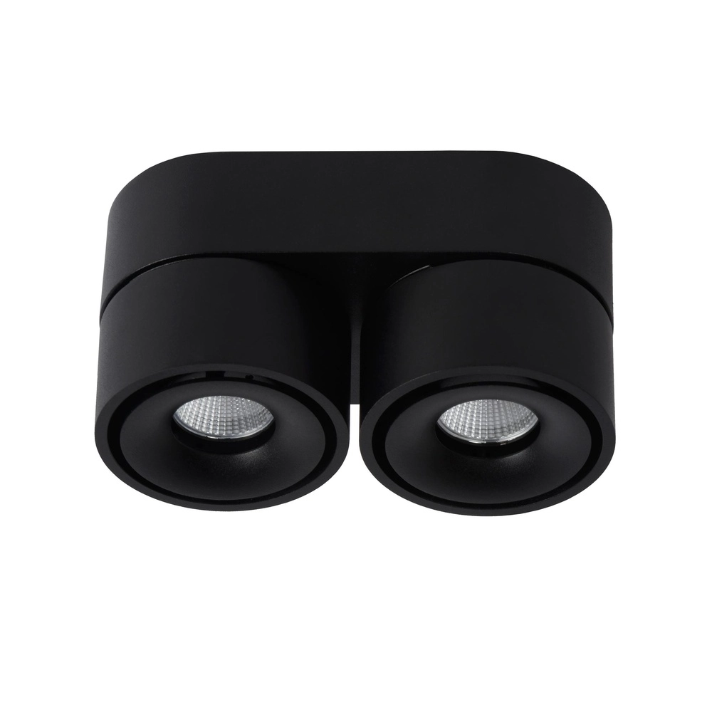 Projecteur de plafond Yumiko Double Noir