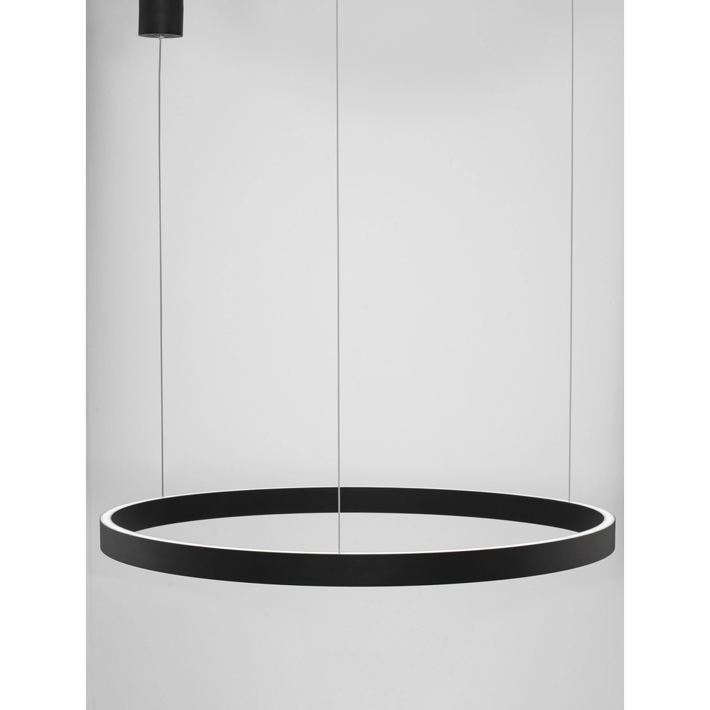 Suspension noire Elowen design Ø 80cm Suspension noire Elowen design Ø 80cm