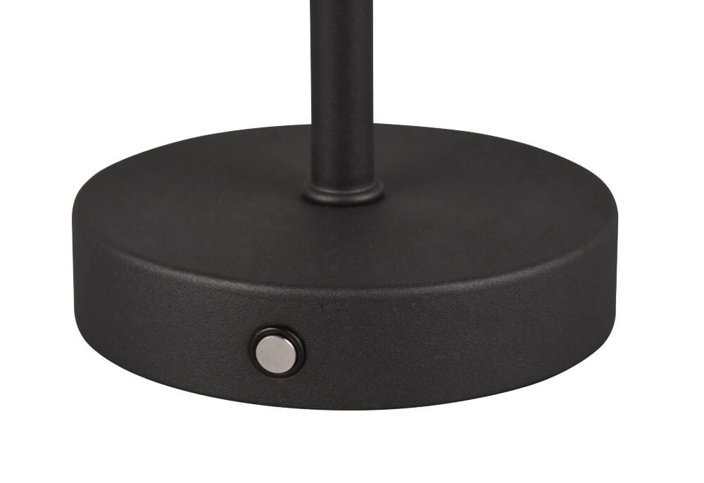 Lampe de table Jeff noir Trio 4017807575132