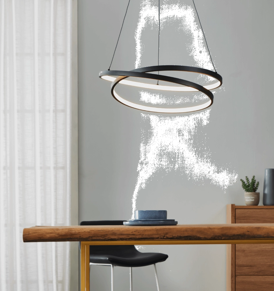 Lampe à suspension LED design Ruotale Ø 55 cm Eglo 9008606239931