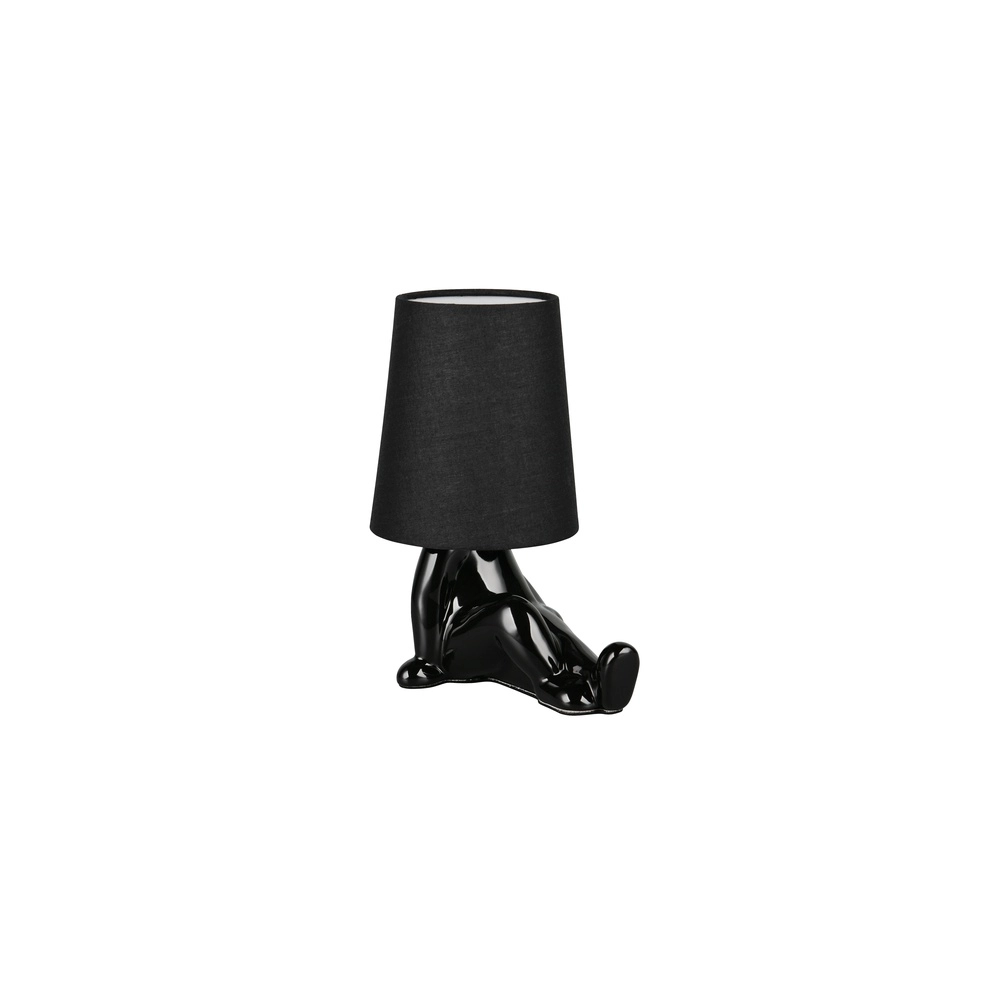 Lampe de table Huma Noir Trio 4017807682533