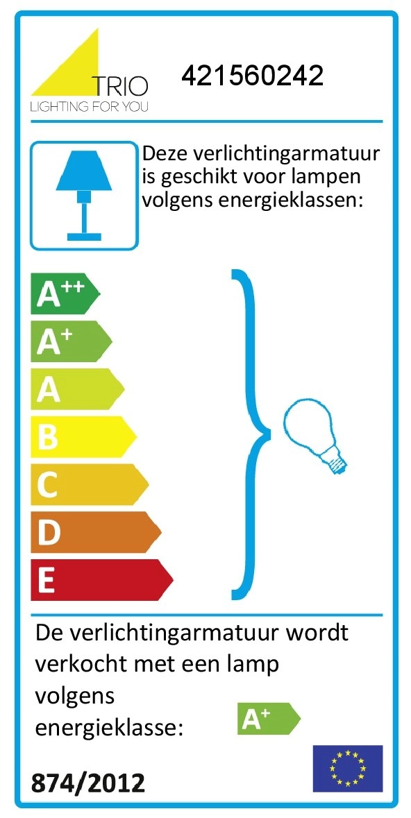 borne d'éclairage LED Cubango 2 lumières anthracite Trio 4017807282405