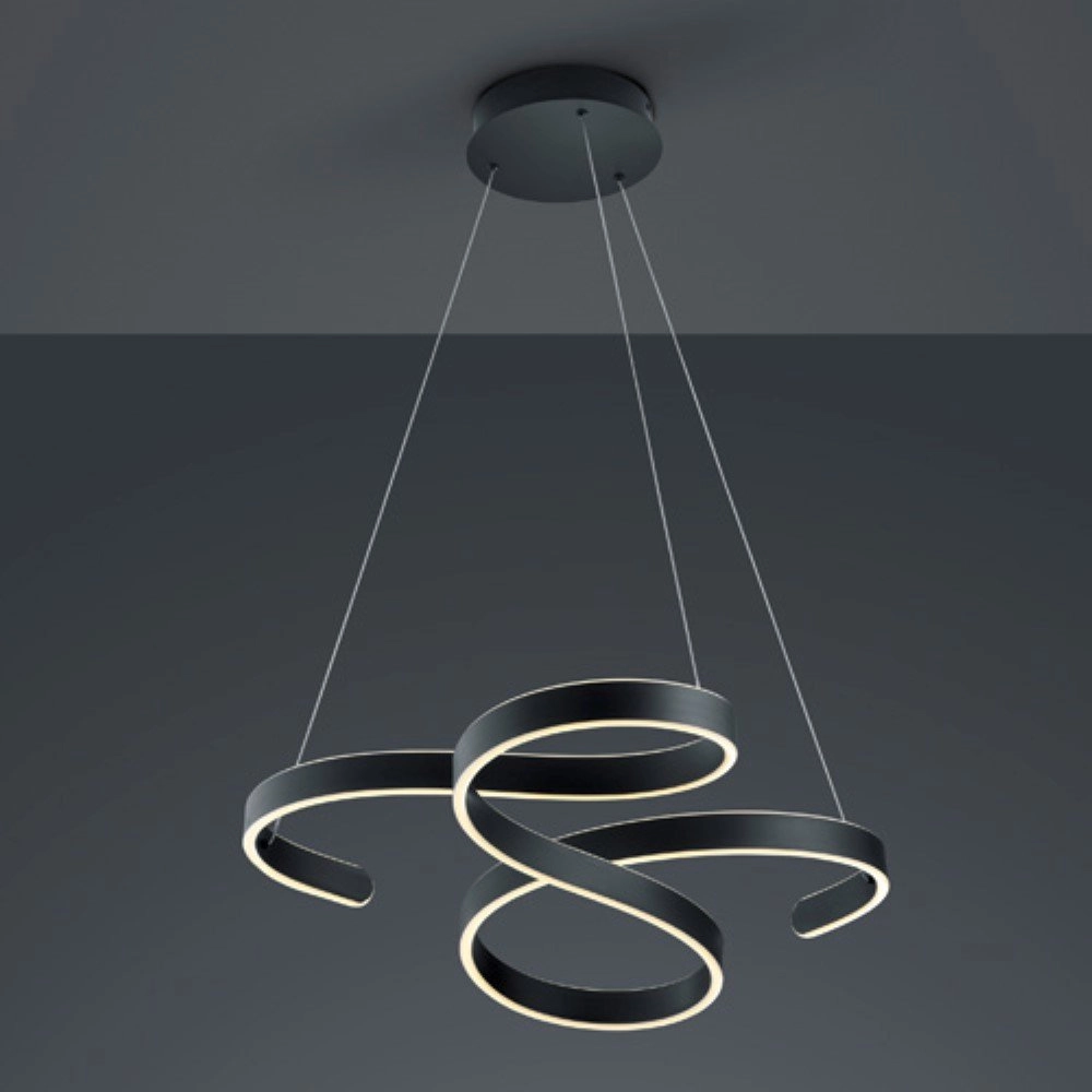 Lampe suspendue design Francis Ø 72 cm Trio 4017807445343