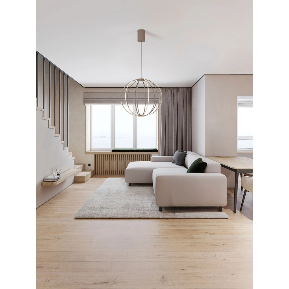 Lampe suspendue Brea beige Ø 50cm