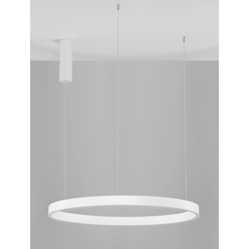Suspension design Elowen blanc Ø 80cm Lyora 5212017439086