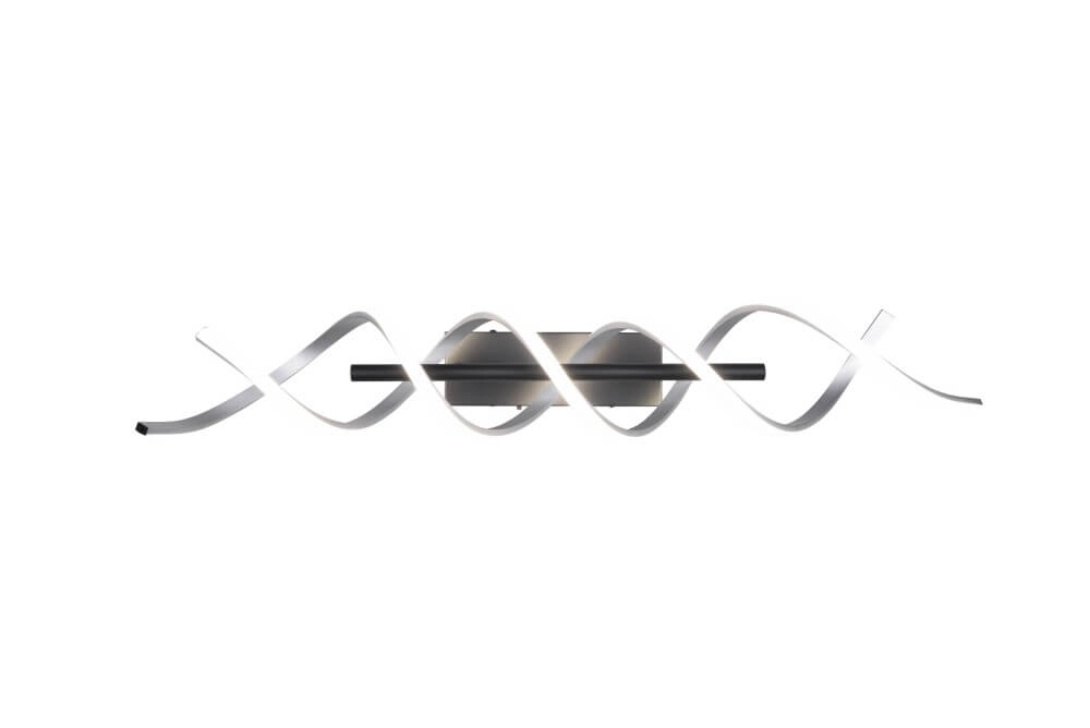 Plafonnier design Sequence métal brossé Trio 4017807540741