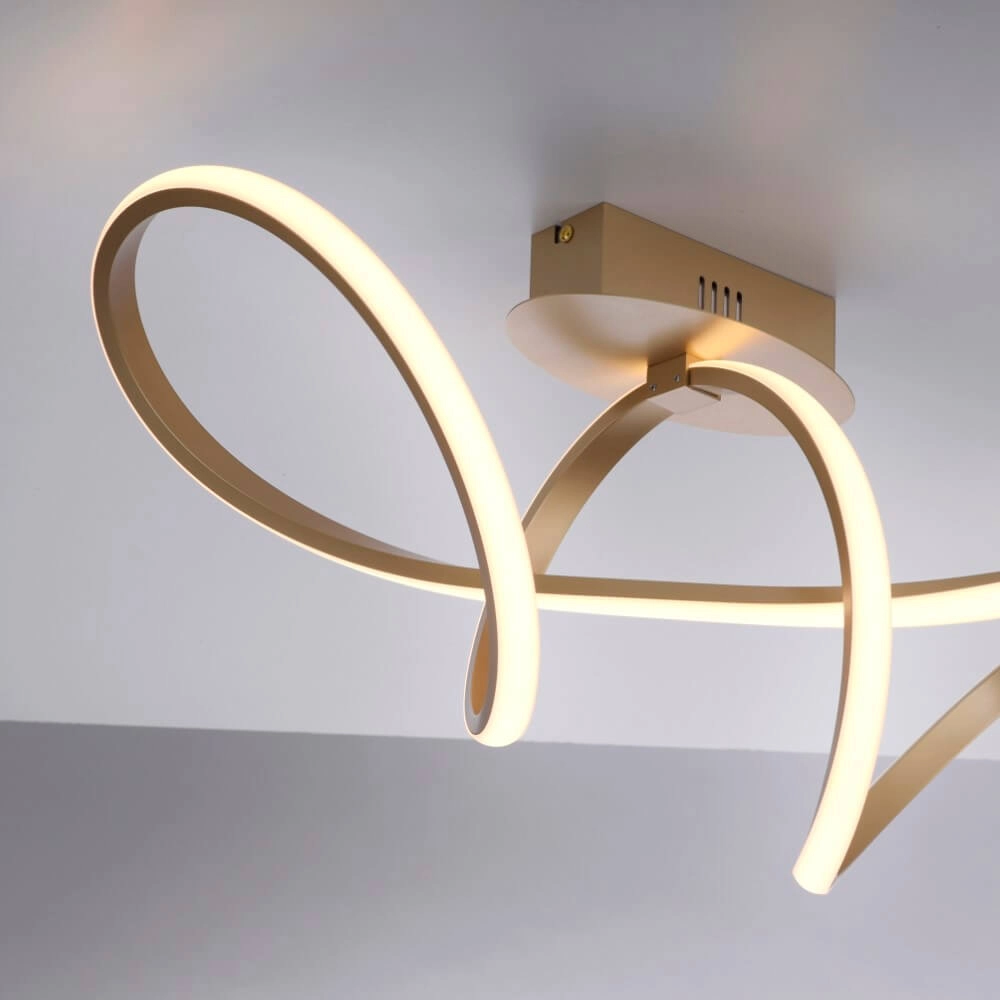 Plafonnier design Maria laiton Just Light 4043689985585