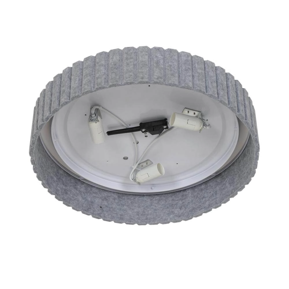 Plafonnier Corato feutre gris Ø 42cm Nordlux 5704924024580