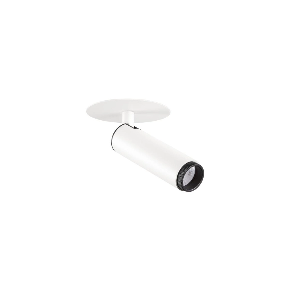 Spot encastré Grip! S blanc avec noir 2700K SLV 4024163304849