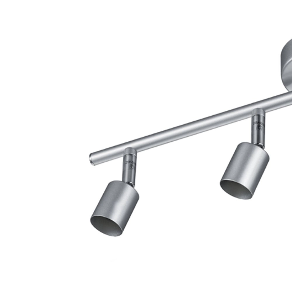 Spot de plafond Paris GU10 Gris titane 4 lumières Trio 4017807350784