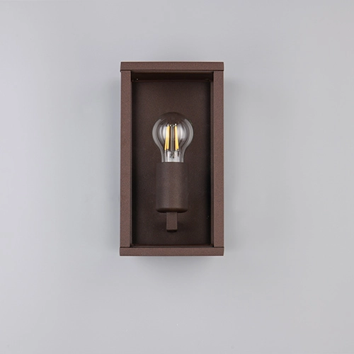 Lampe murale moderne Garonne S brun rouille Trio 4017807687378