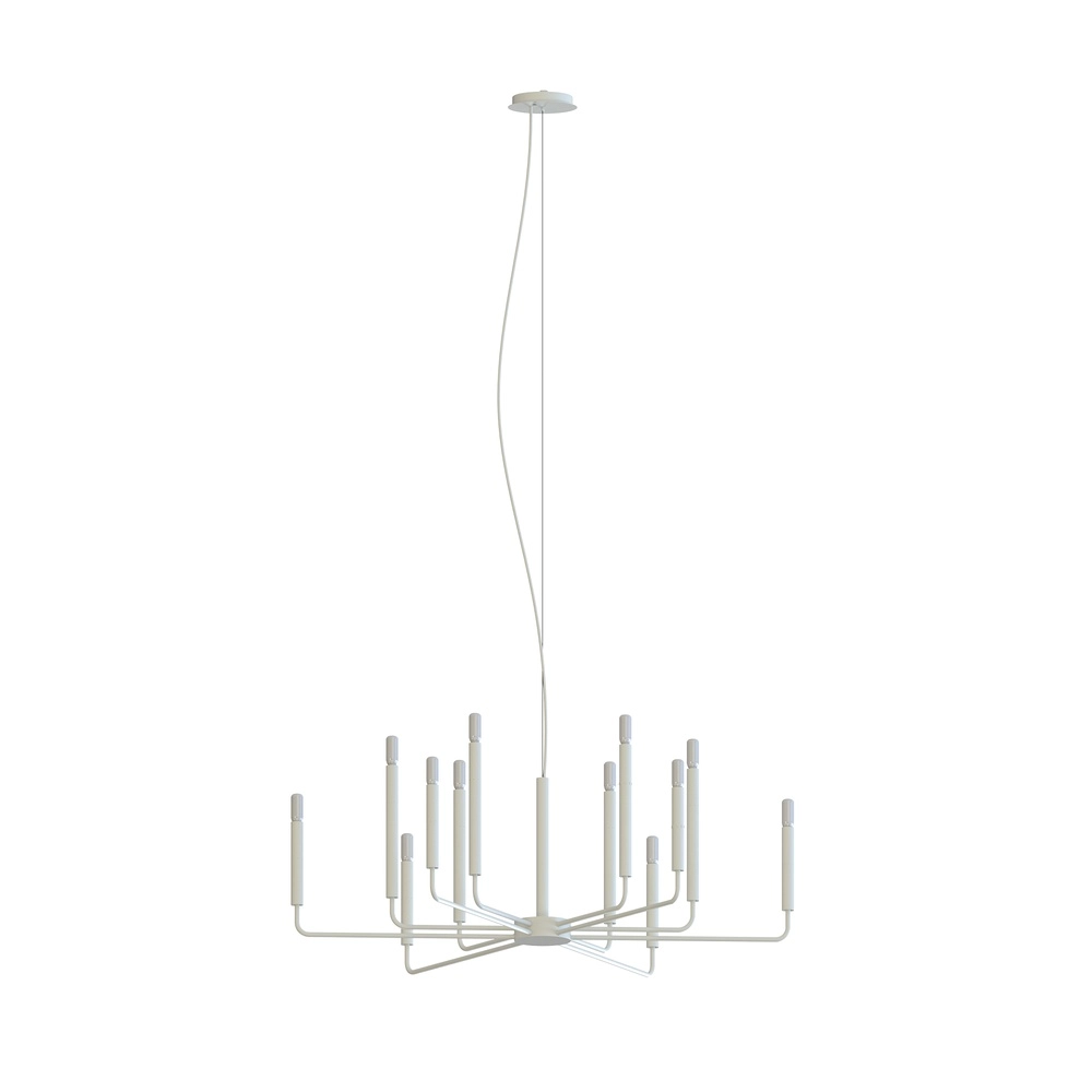 Lustre moderne Orto gris Ø 103cm