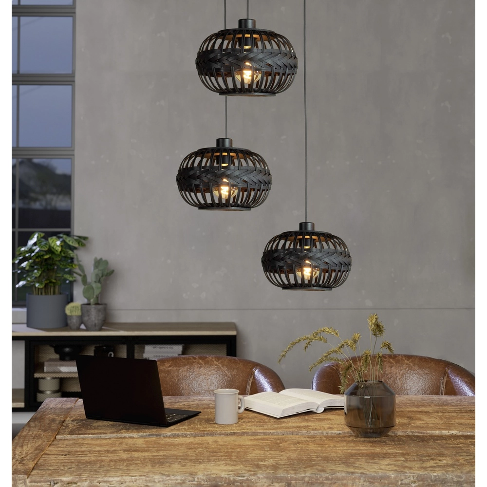 Lampe pendante Vide Towcester Ø 35cm - 3L Eglo 9002759439156