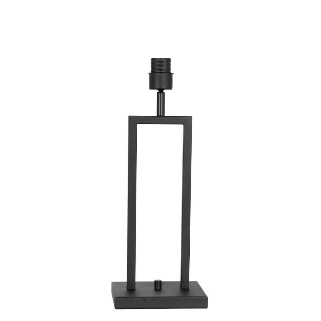 Lampe de table noire Stang avec un chapeau en liège Ø30cm Steinhauer 8712746180602