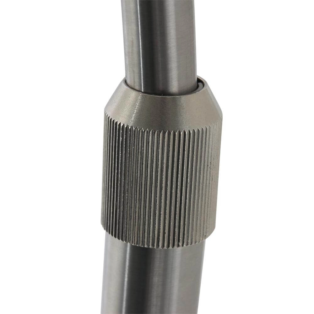 Lampe à arc Sparkled Light métal avec abat-jour blanc Steinhauer 8712746173116