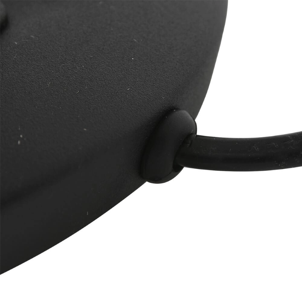 Lampe de table Tallerken noir avec du blanc Steinhauer 8712746133585
