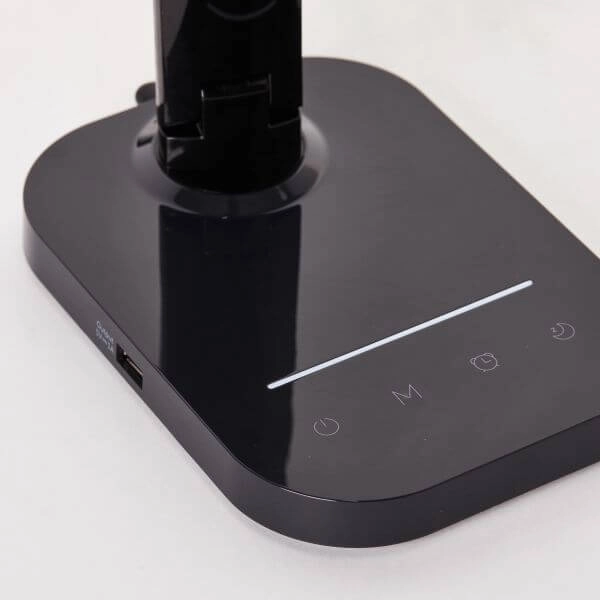 Lampe de table Vicari 33 cm noir Brilliant 4004353393129