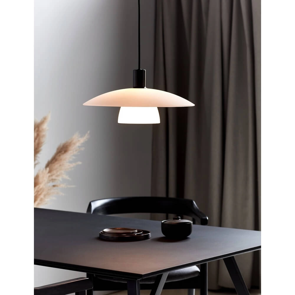 Suspension moderne Verona noir et blanc Nordlux 5704924001635