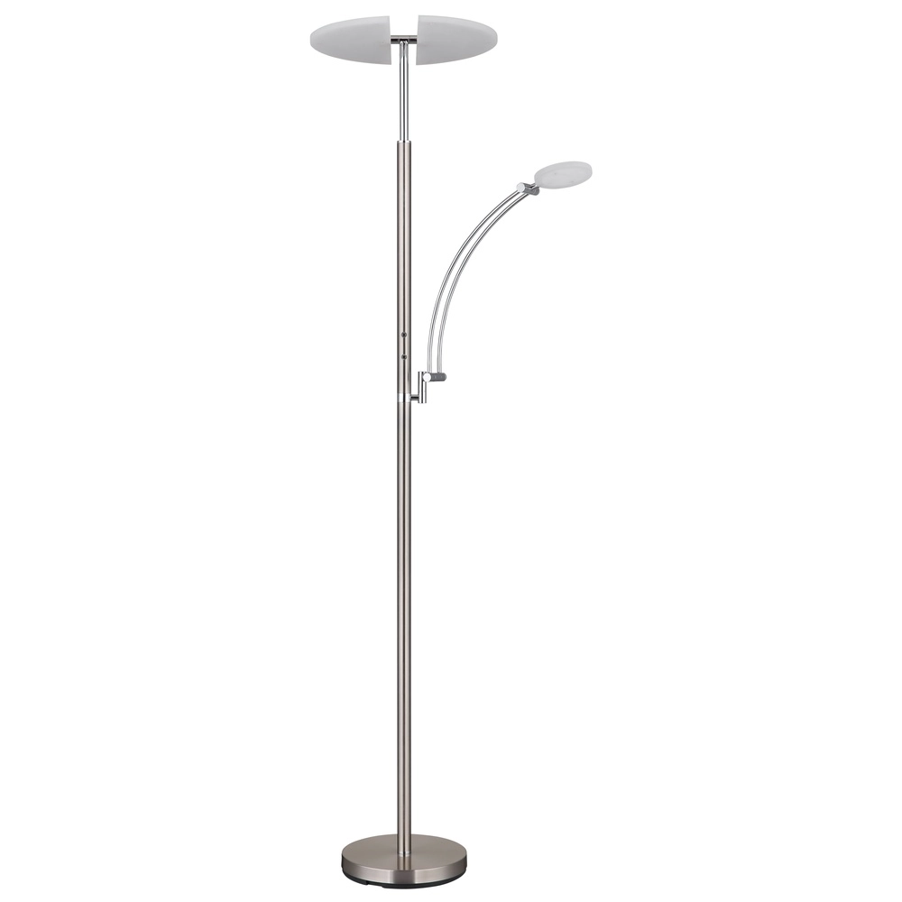 Lampe de pied Tirana nickel Globo 9007371468119