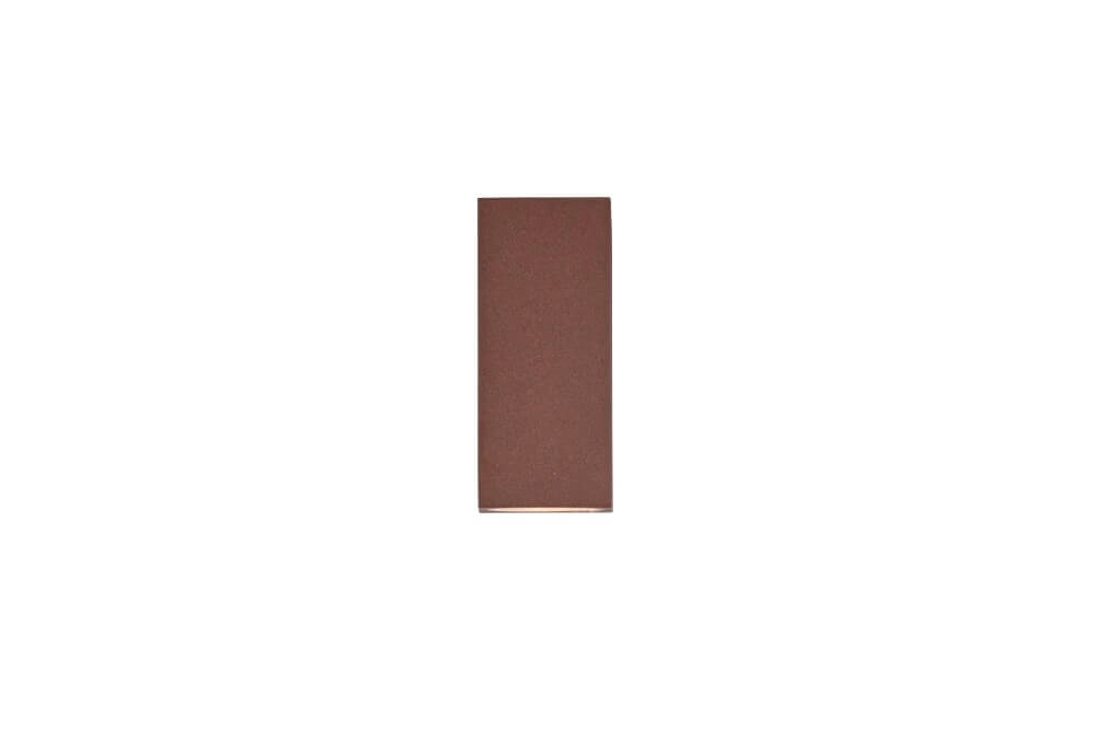 Briquet carré haut-bas Roya Brun rouille Trio 4017807519044