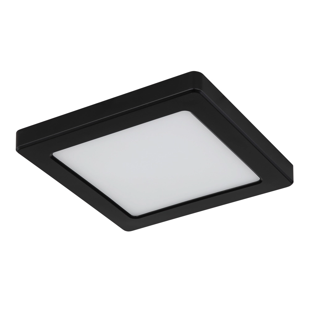 Conception de plafonds Lasse Carré noir 16,7 cm Globo 9007371439898