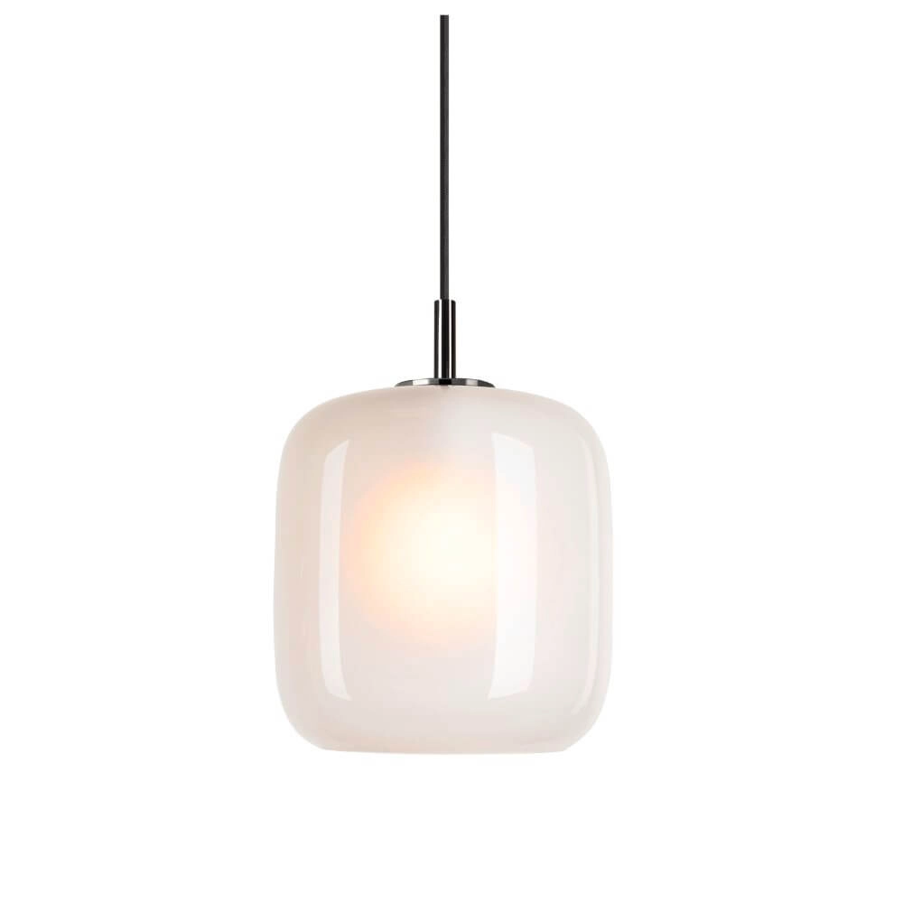 Lampe à suspension en verre Pantilo verre fumé - Ø 20cm Lampe à suspension en verre Pantilo verre fumé - Ø 20cm
