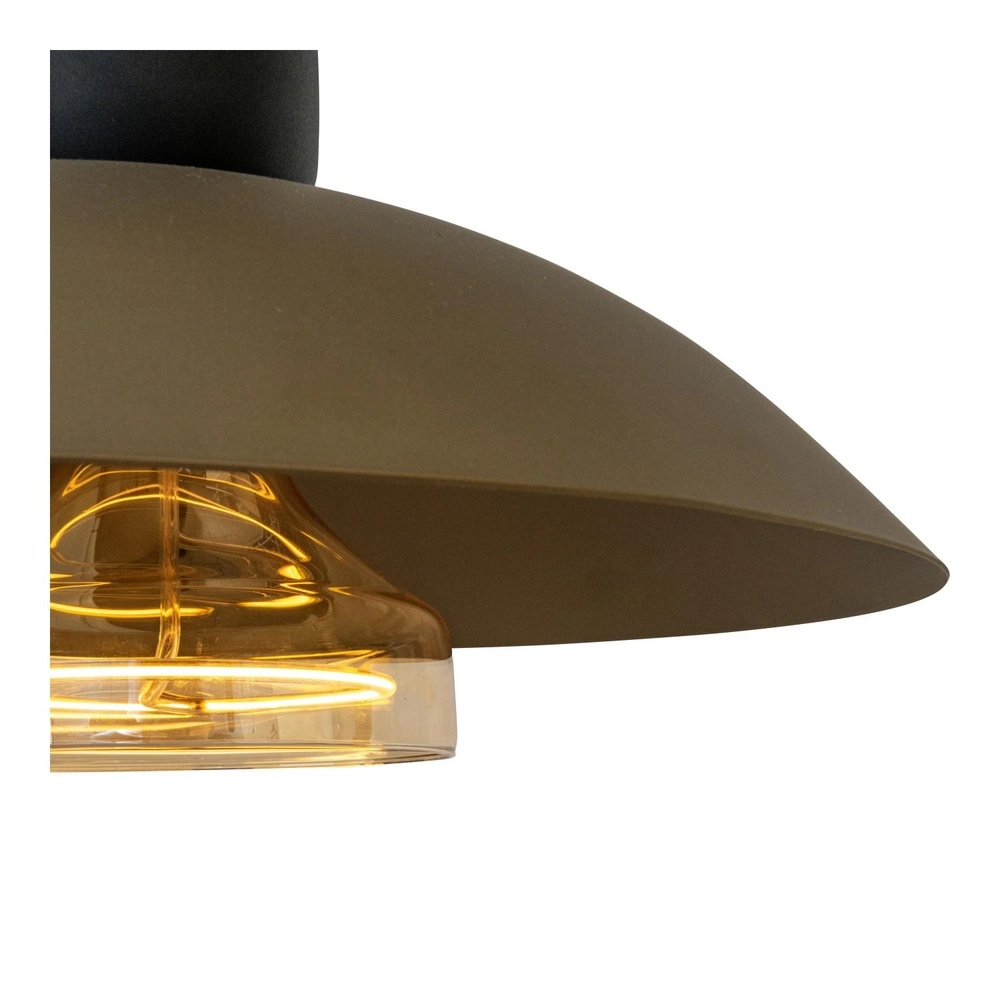 Lampe suspendue Grantham Café brun Lucide 5411212212375