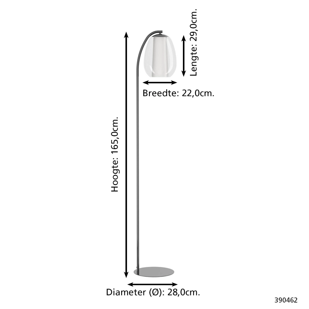 Design floor lamp Menorca grey Stars of Light 9008606360024