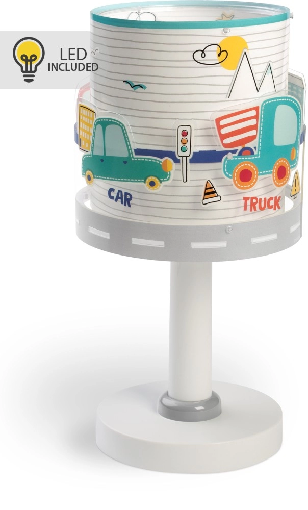 Lampe de table Baby Travel Gris lueur dans le noir Dalber 8420406002330