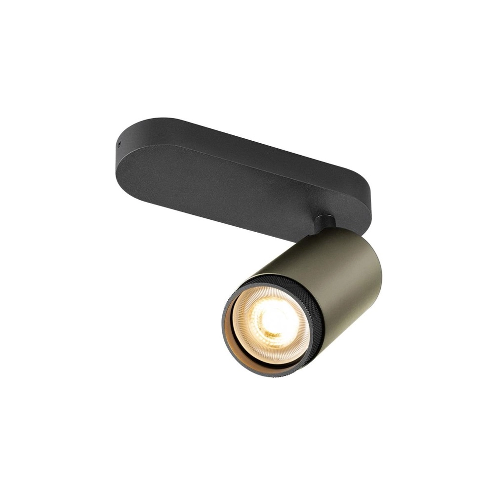 Spot monté en surface Grip! L bronze avec anneau noir SLV 4024163304429