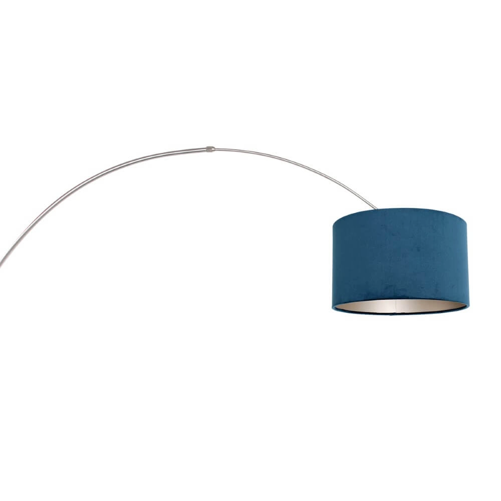 Lampe à arc murale Sparkled Acier inoxydable avec bleu Steinhauer 8712746147346