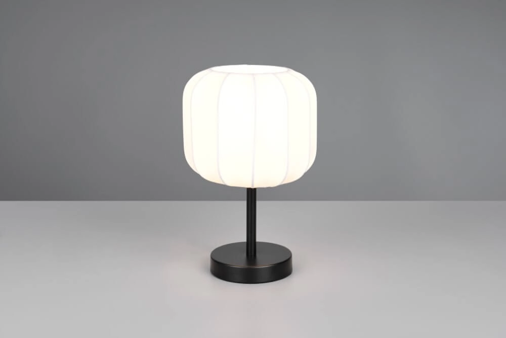 Lampe de table design blanche Madleine Ø 20cm Trio 4017807638233