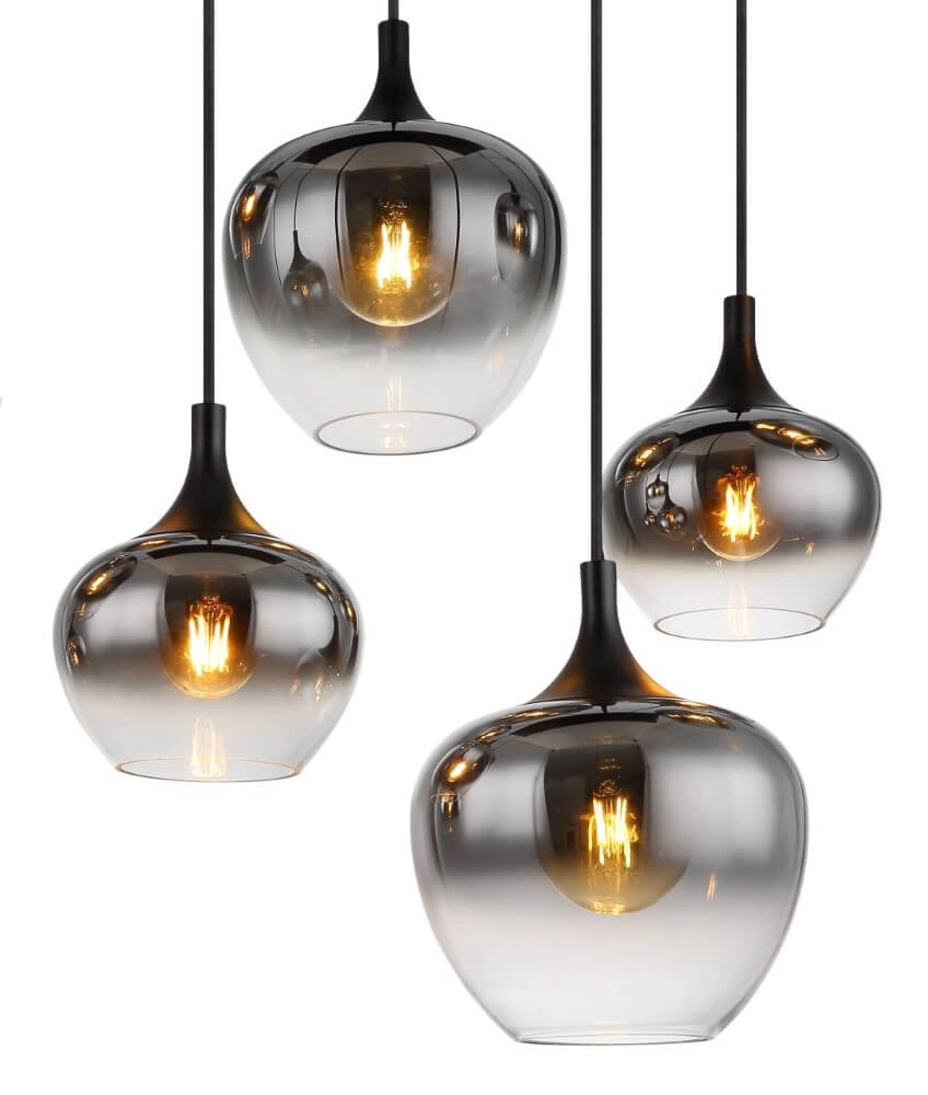 Lampe suspendue droite Maxy 8 lumières Globo 9007371438402