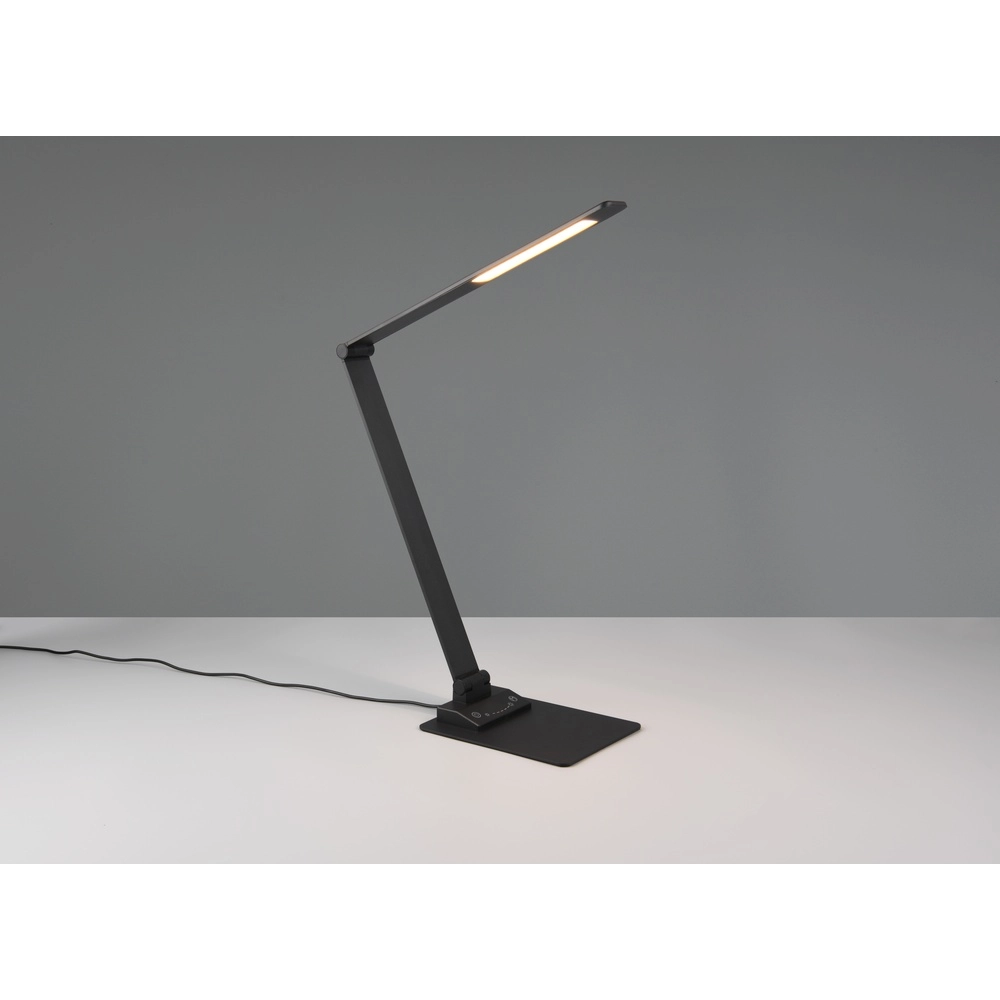Lampe de bureau Travis Design noir Trio 4017807600216