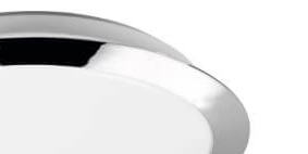 Plafonnier Umberto 29 cm chromé Trio 4017807508437