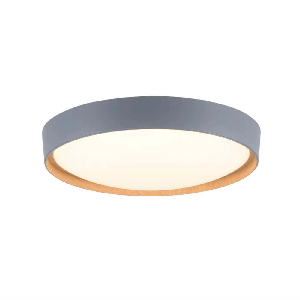 Plafonnier rond Q-Emilia gris Plafonnier rond Q-Emilia gris