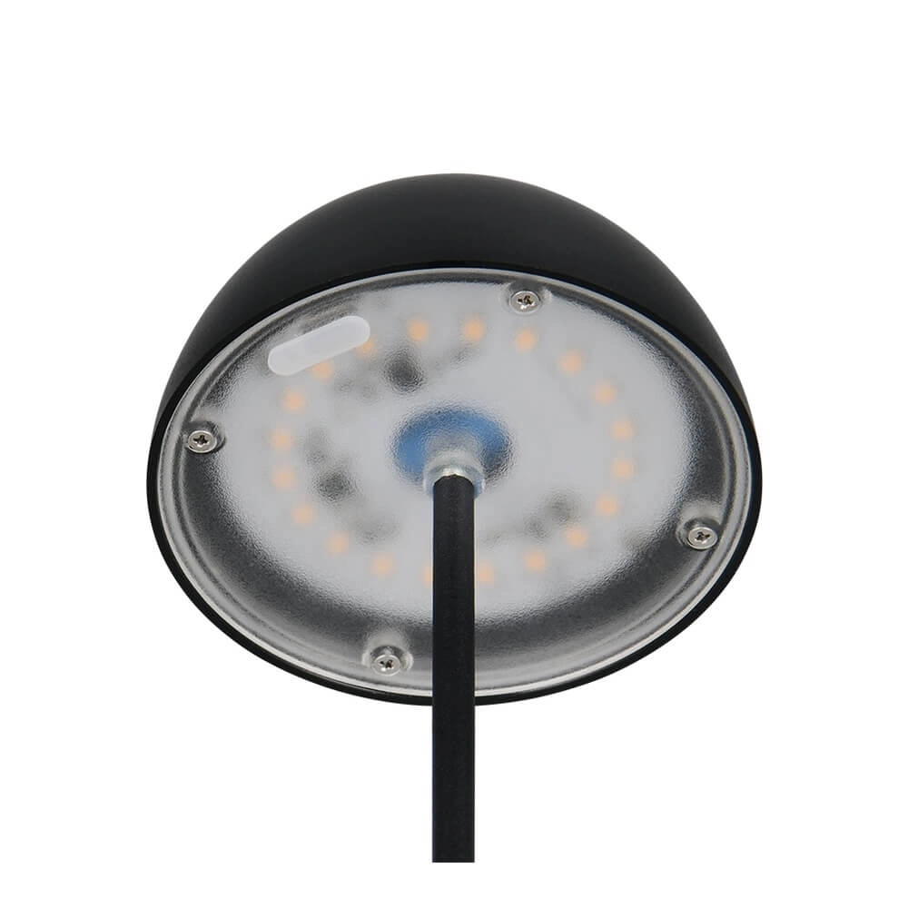 Lampe de table rechargeable Ortiz noir Trio 4017807643312