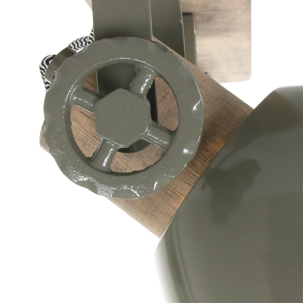 Spot de plafond Gearwood Industrie Steinhauer 8712746127867