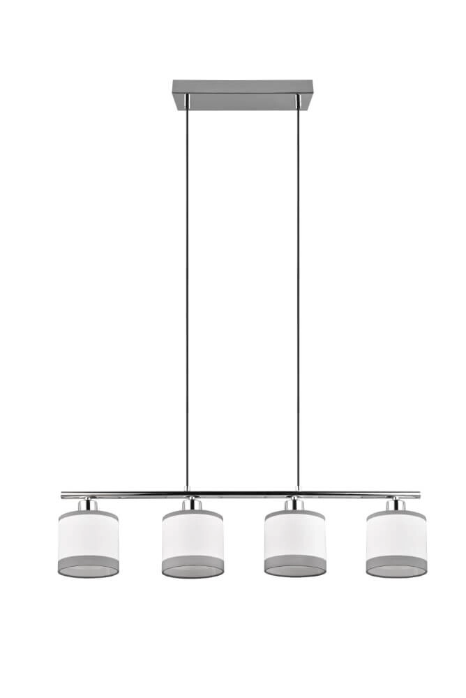 Lampe suspendue Davos blanc 4 lumières Trio 4017807574265