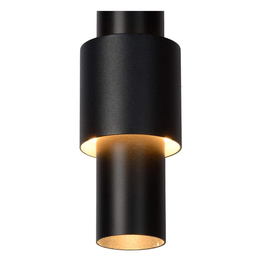 Lampe suspendue élégante Margary Noir à 3 lumières Lucide 5411212241894