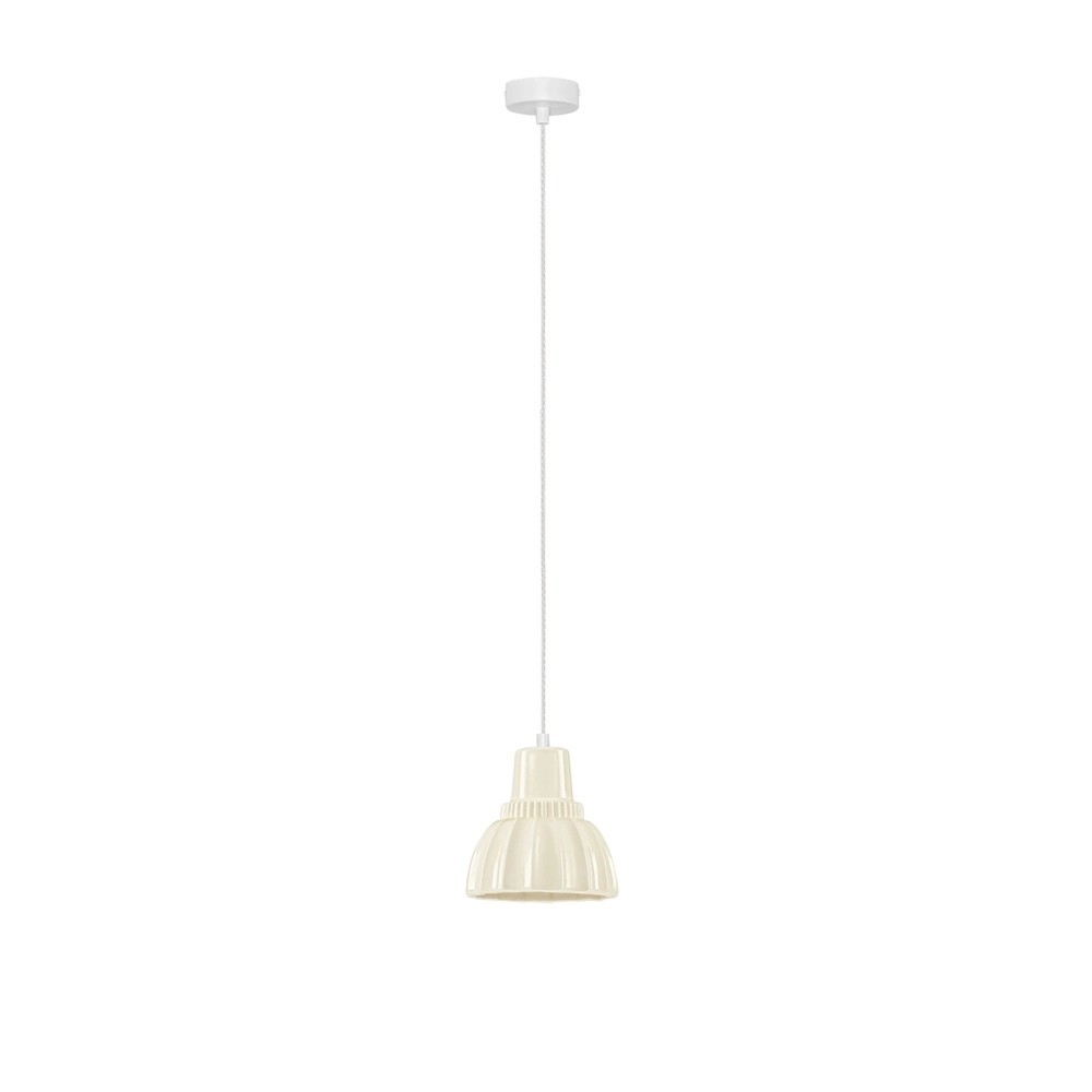 Lampe suspendue Picco Blanc avec de la crème Lyora 5212017495402