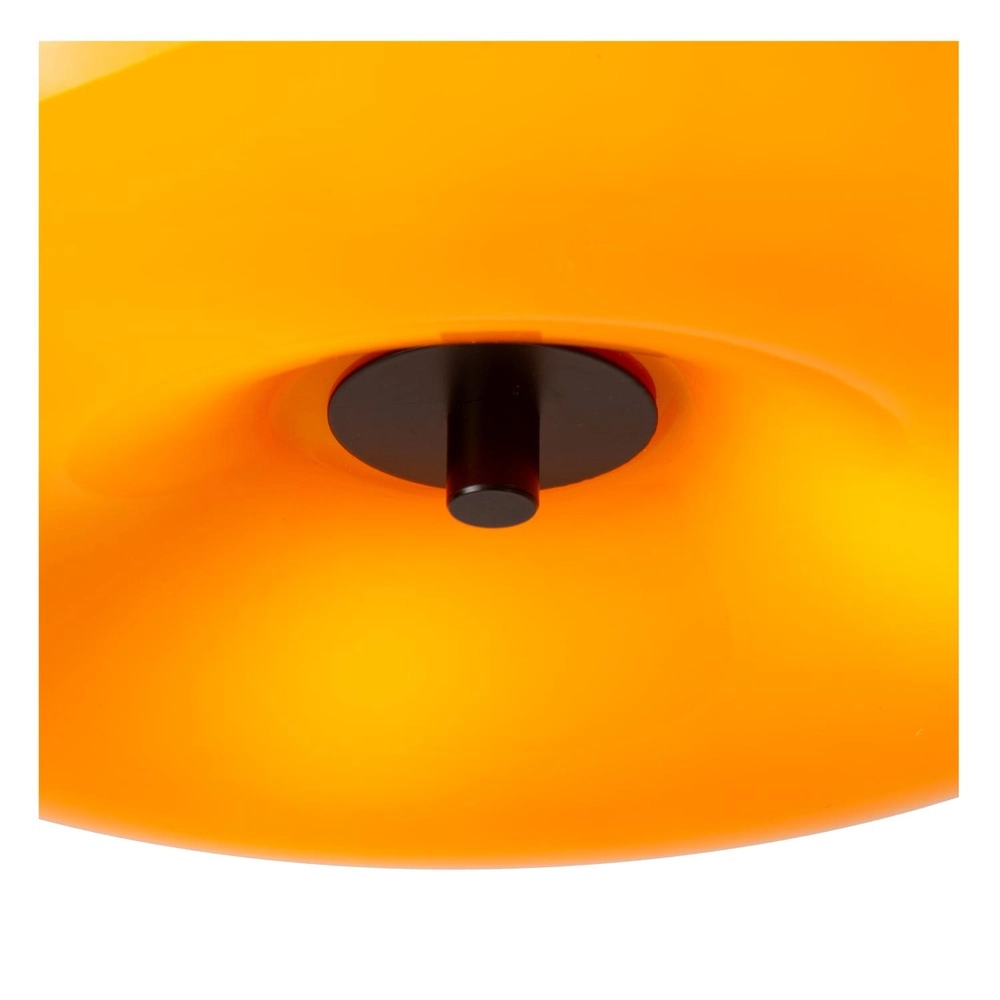Lampe de plafond Sentino Ø 30cm orange Lucide 5411212106346