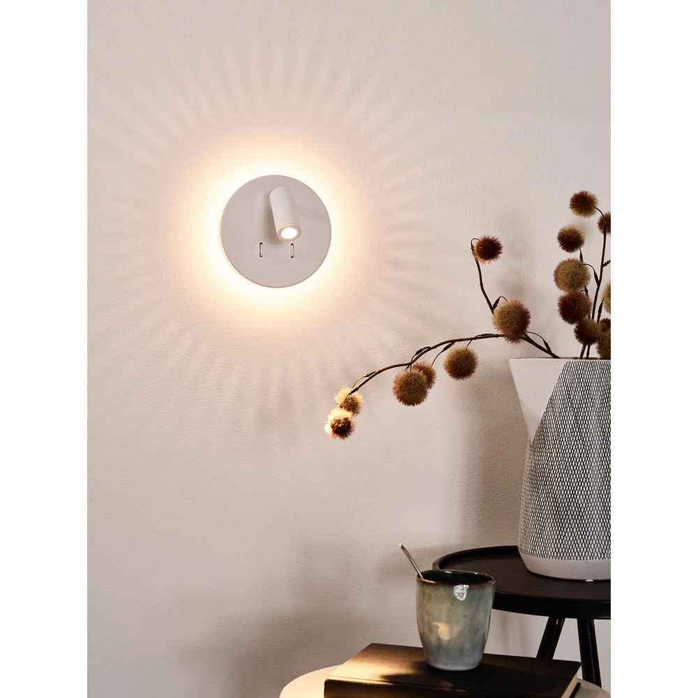 Lampe de chevet Bentjer Blanc Lucide 5411212791658