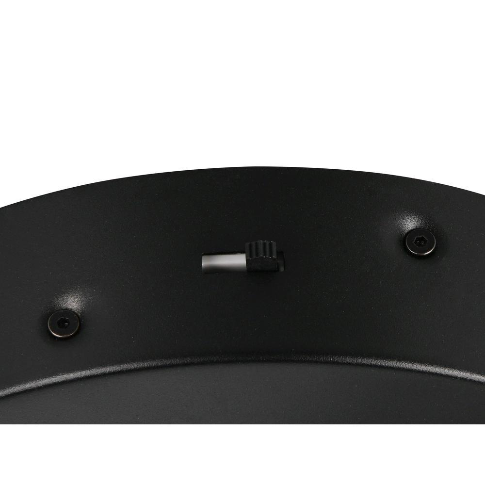 Plafonnier rond Amador noir Trio 4017807662092