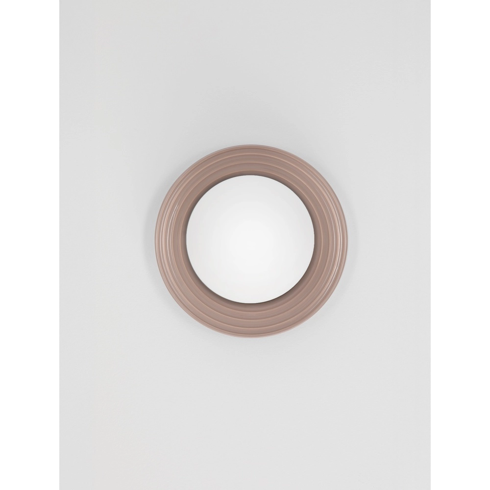 Applique murale Orbique brun moka Ø 22cm Lyora 5212017483874