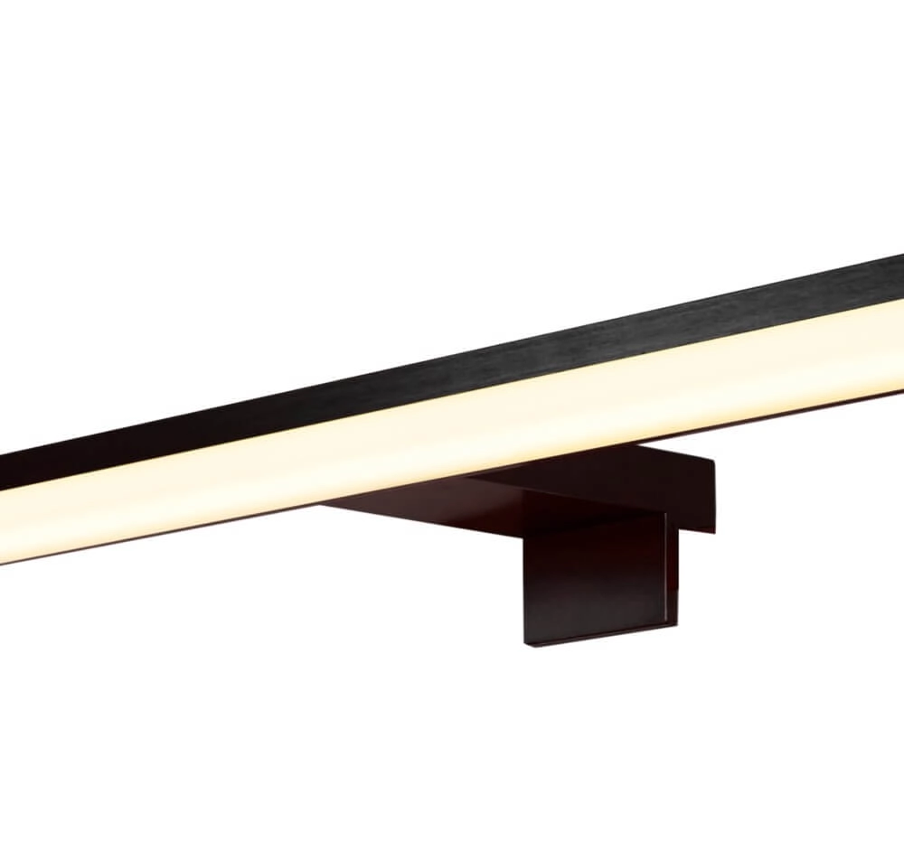 Lampe miroir Kos noir 60cm Searchlight 5053423272573