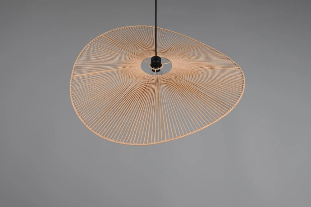 Grande suspension japandi Laurine Ø 78cm Trio 4017807637632