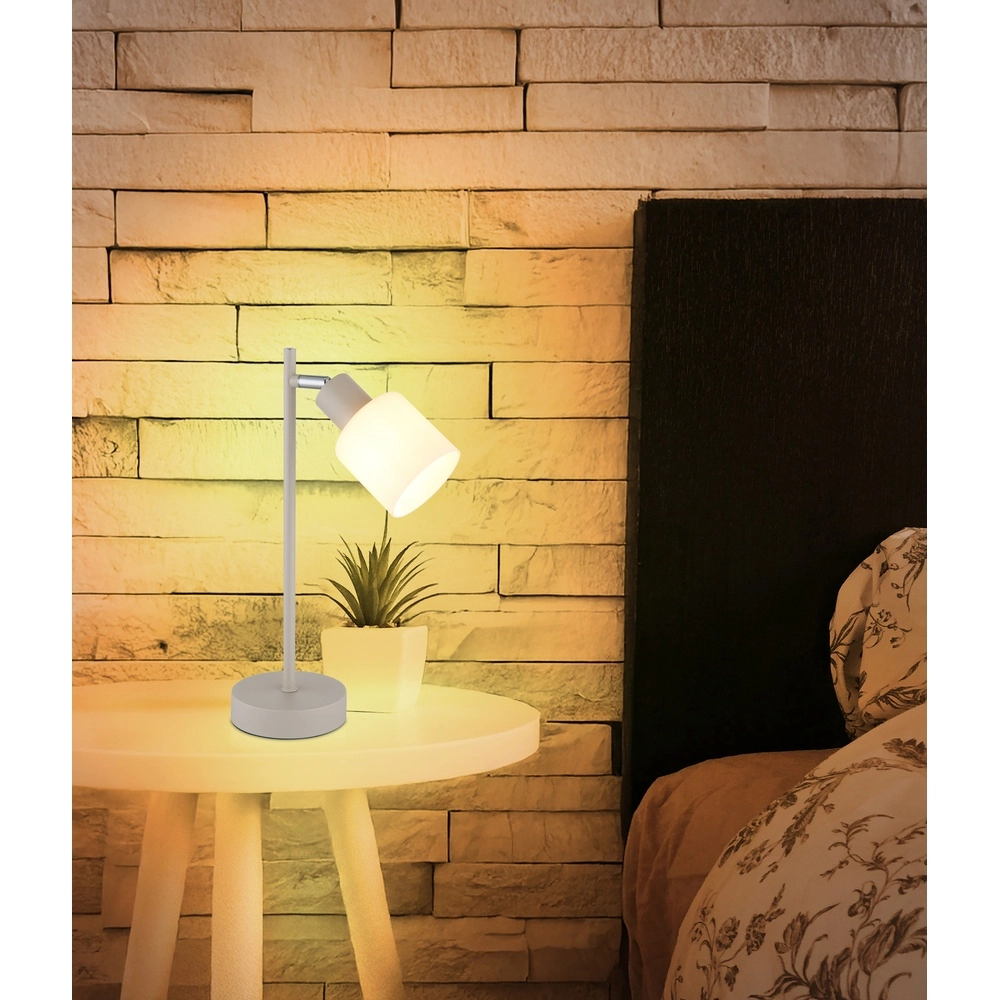 Lampe de table Trent brun sable Globo 9007371569977