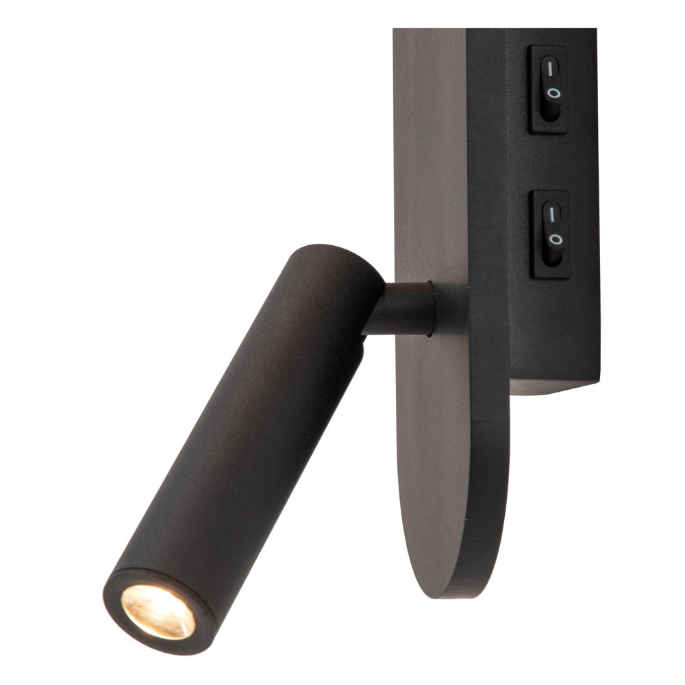 Lampe de chevet Kelly Noir Lucide 5411212771407