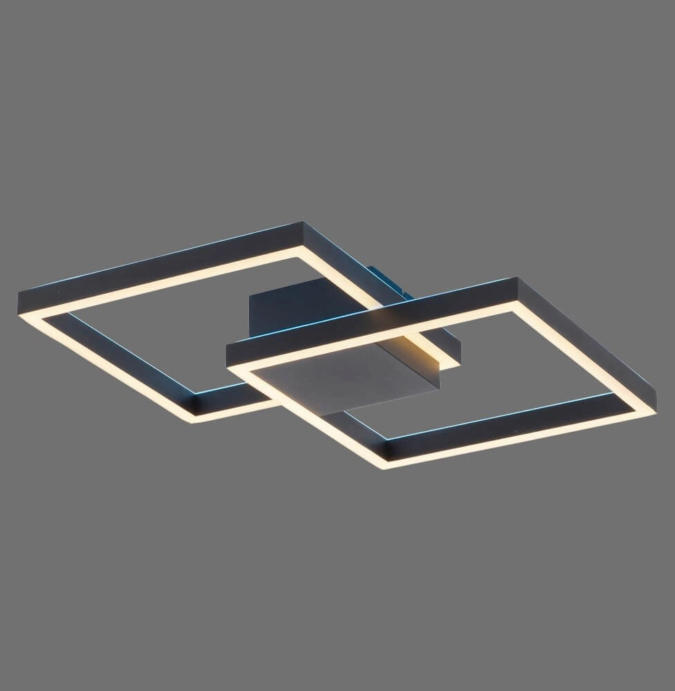 Plafonnier design Q-Marko carré Paul Neuhaus 4012248366622